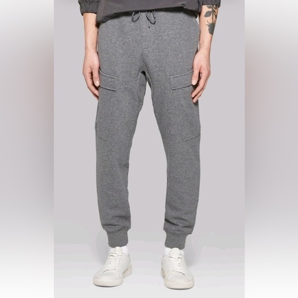 Original Use Gray Mid Rise Knit Cargo Jogger Pants Men's Size XL - Picture 1 of 6